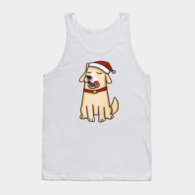 Cute Labrador Retriever Drawing Tank Top by Play Zoo